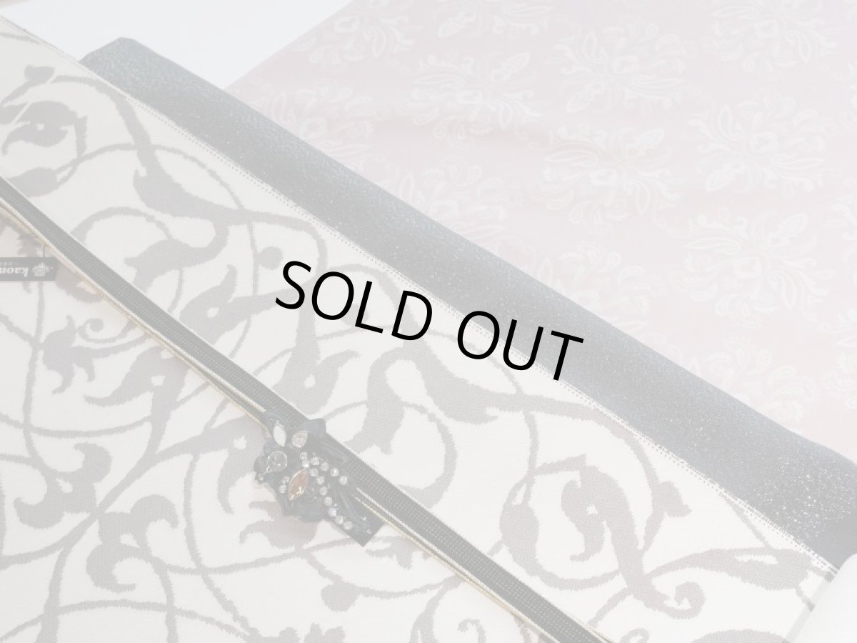 画像15: オリジナル帯揚げ　銀通し　shiny CC (15)