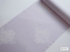 画像5: 洗える正絹長襦袢　kaonnオリジナルダマスク柄・単衣　lavender　洗える加工対応 (5)