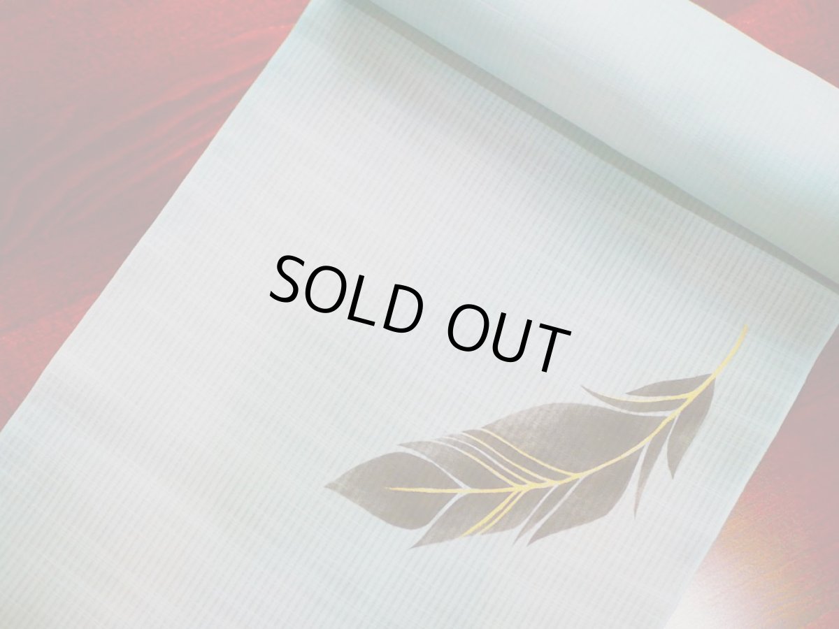 Type2.ミントグリーン　2020kaonn手染め浴衣