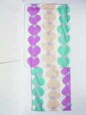 パープル×グリーン　レディース浴衣